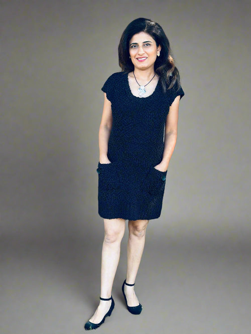 Cap Sleeves Dress