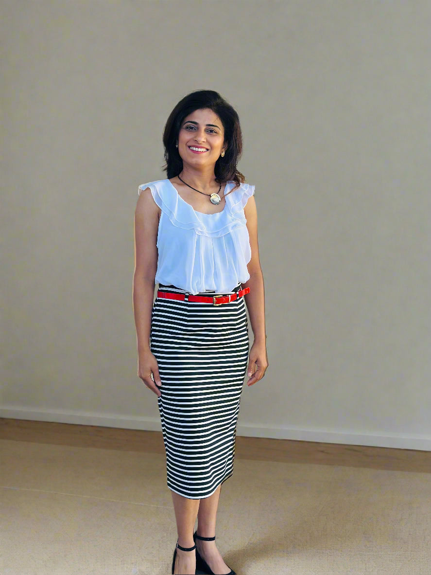 Pin Stripe Skirt