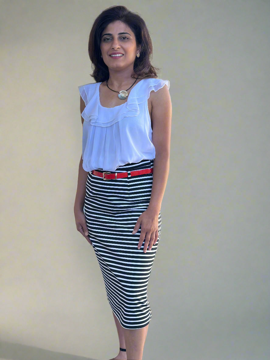 Pin Stripe Skirt